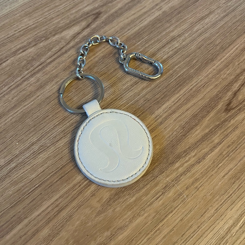 Grey Lululemon KeyChain